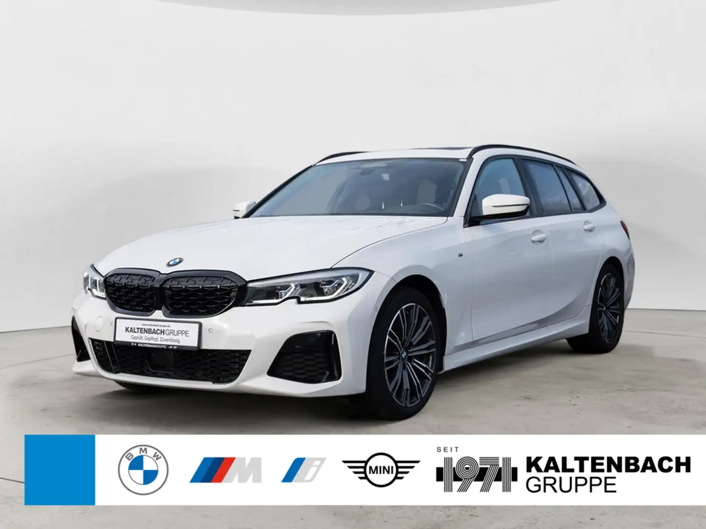 BMW 340 i Touring xDrive PANO HUD LASER LED ACC NAVI Bianco - 1