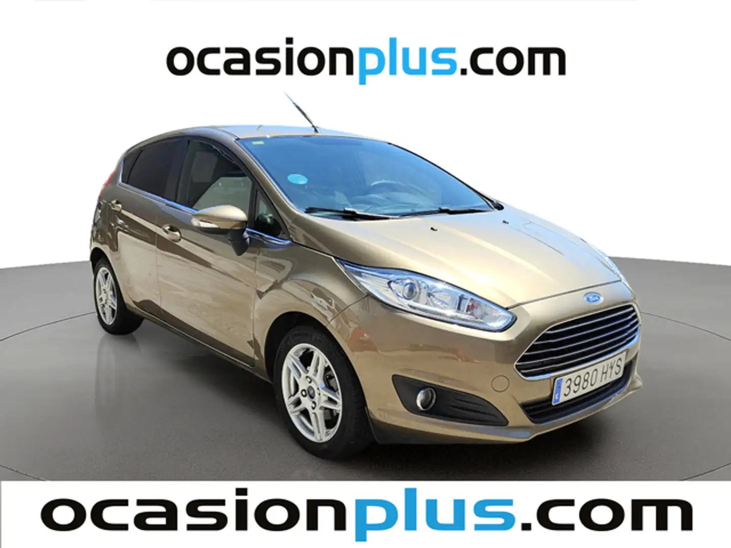 Ford Fiesta 1.0 EcoBoost Titanium Amarillo - 2