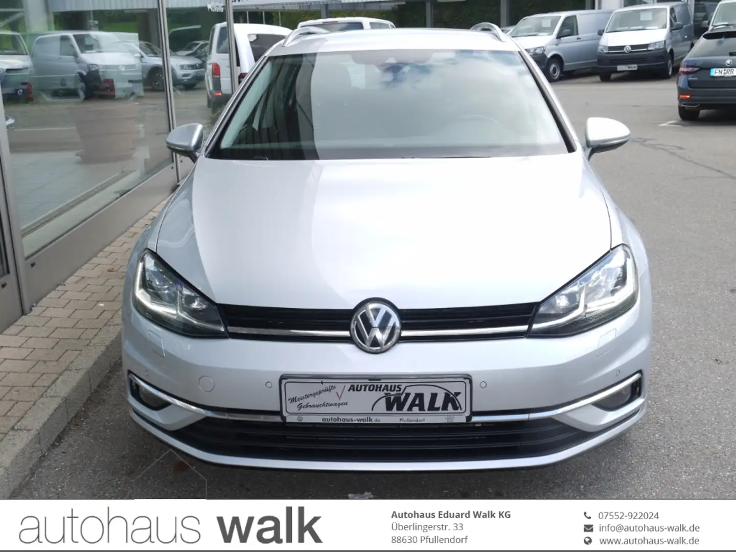 Volkswagen Golf Variant 2,0 TDI Highline DSG AHK ACC Navi Kamera Silber - 1