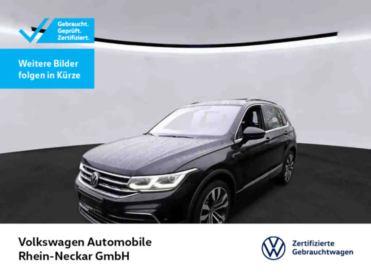 Volkswagen Tiguan 2.0 TSI R-Line DSG 4Motion AHK Kamera Sta Schwarz - 1