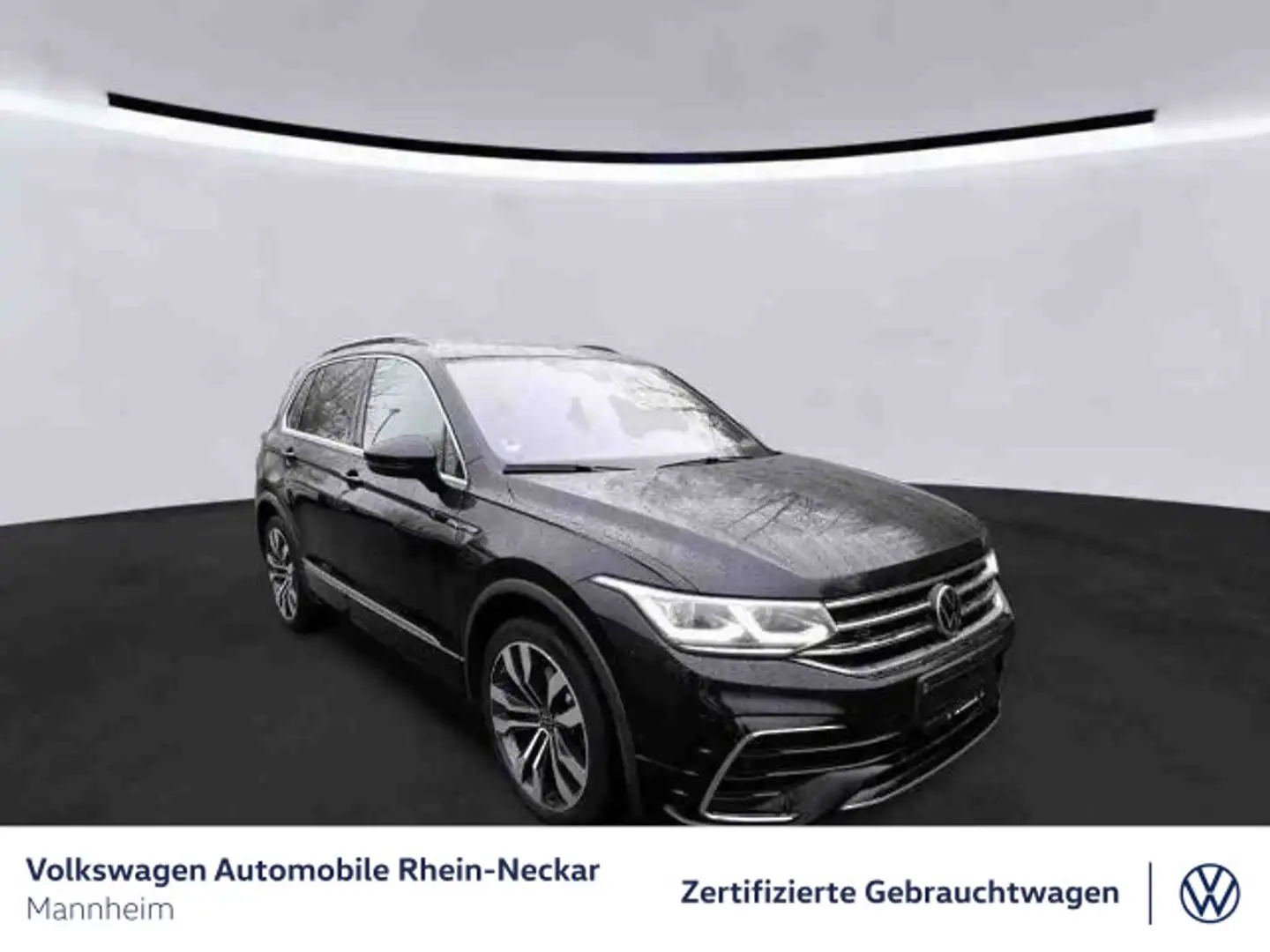 Volkswagen Tiguan 2.0 TSI R-Line DSG 4Motion AHK Kamera Sta Schwarz - 2