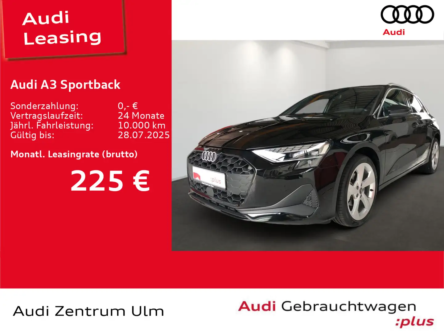 Audi A3 30 TFSI S tronic NAV+ R-KAM LED Zwart - 1