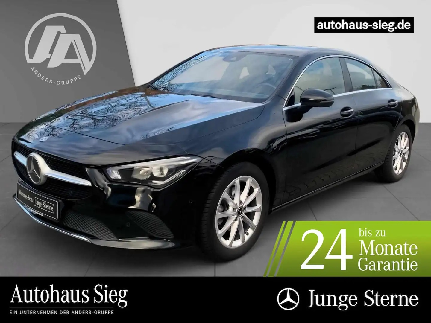 Mercedes-Benz CLA 180 Progressive+MBUX+Sitzhz.+LED+PDC+Kamera Schwarz - 1