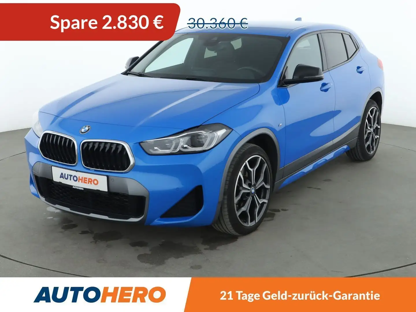 BMW X2 xDrive 25d M Sport X Aut.*NAVI*LED*CAM* Blau - 1