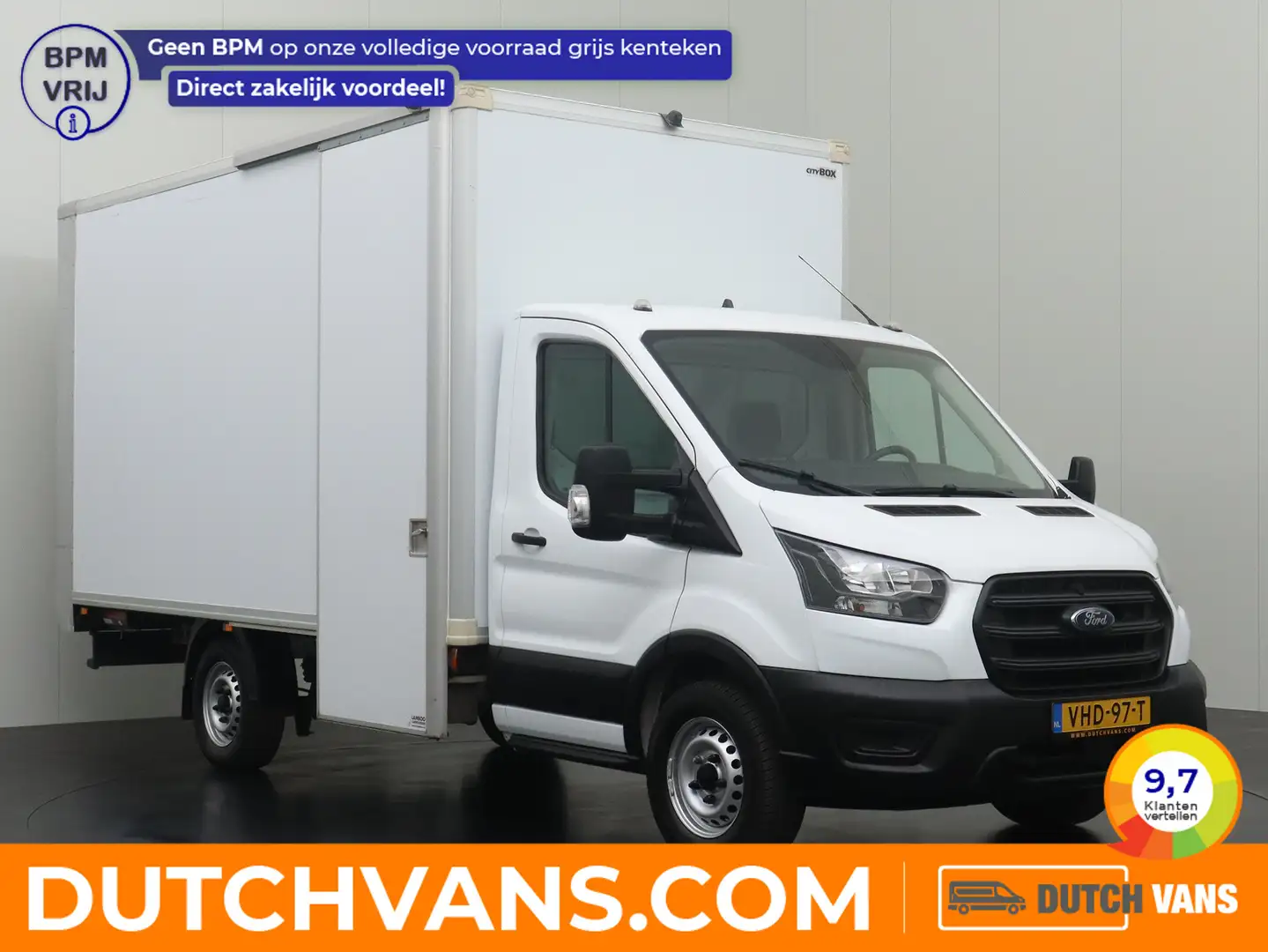 Ford Transit 2.0TDCI 130PK Bakwagen+Laadklep | Airco | Cruise | Blanc - 1