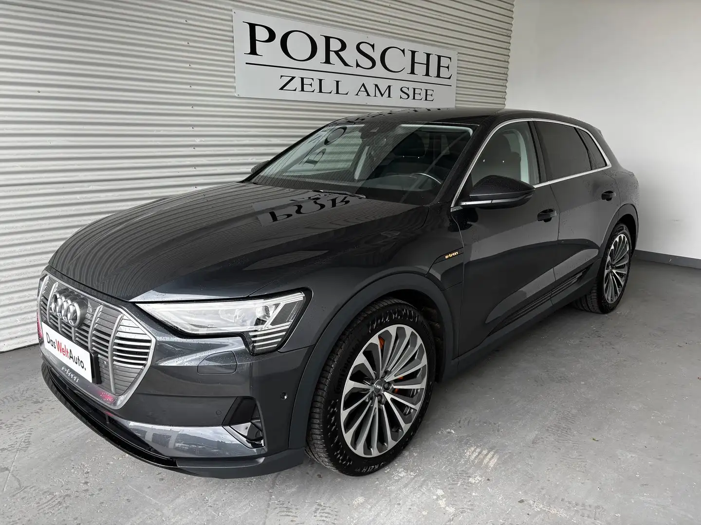 Audi e-tron 55 quattro 300 kW Business Gris - 1