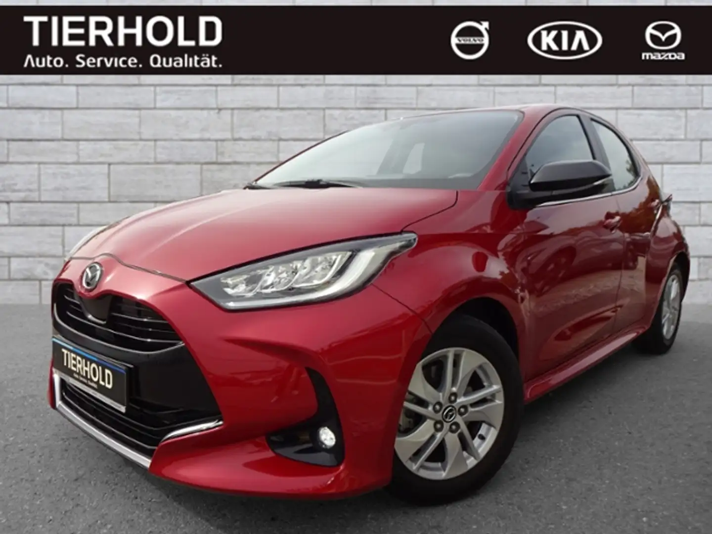 Mazda Sonstige 1,5 Agile AT ACC Teilleder Allwetter Rot - 2