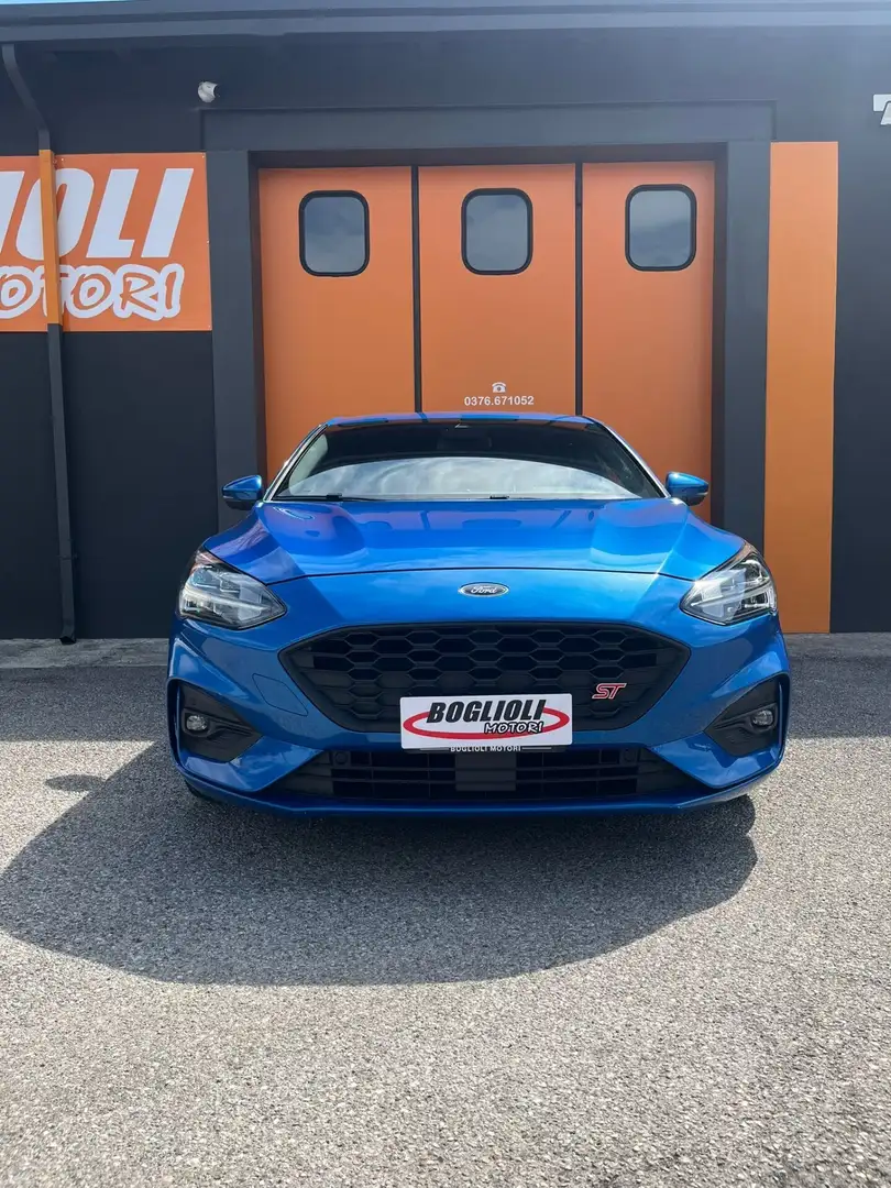 Ford Focus 1.5 EcoBlue 120 CV ST-Line Head-Up display Bleu - 1
