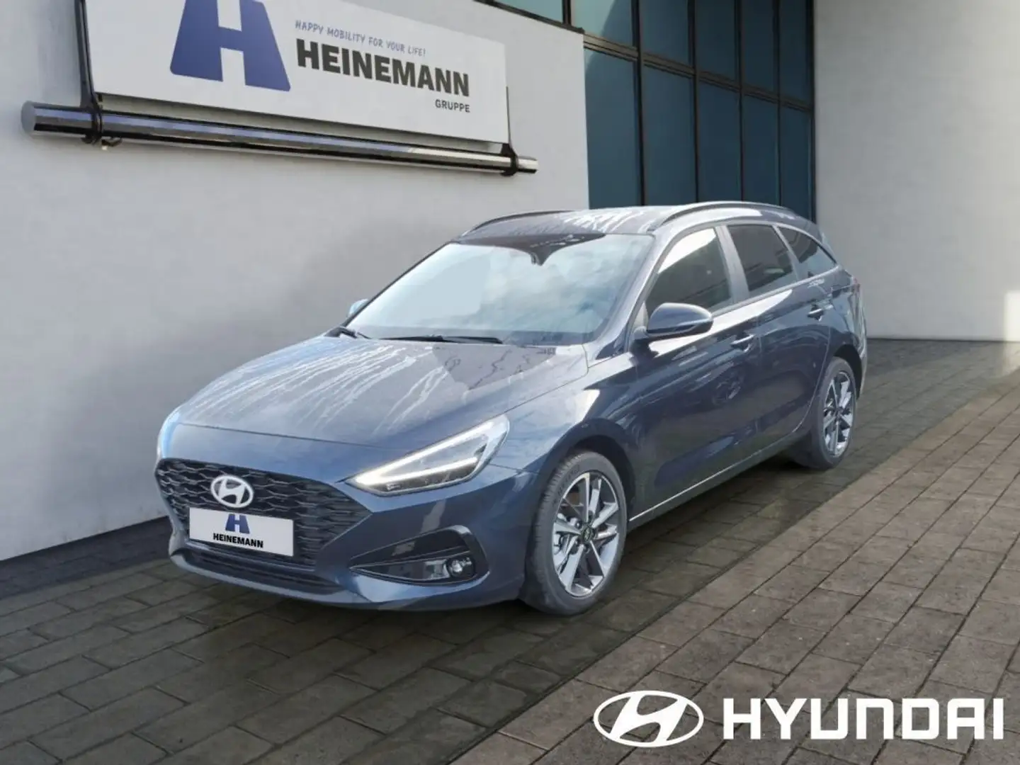 Hyundai i30 Kombi 1.0 TGDI DCT Advantage -VOLL LED-NAVI- Blau - 1