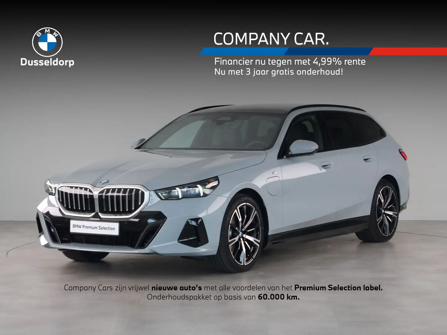 BMW 530 5 Serie Touring 530e M Sport Edition Grijs - 1