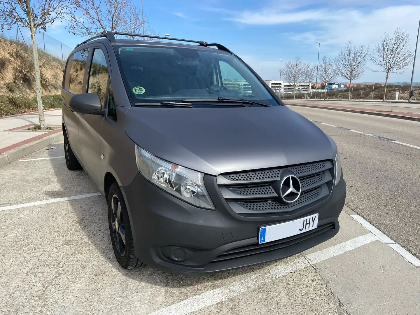 Mercedes-Benz Vito Vito Furgón 116CDI Compacta 4x4 Aut. Gris - 2