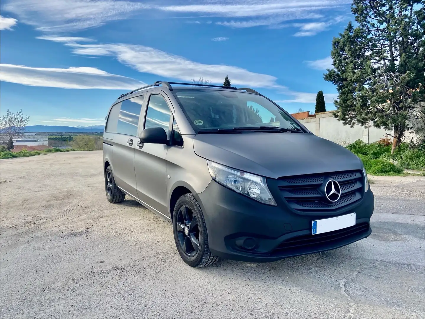 Mercedes-Benz Vito Vito Furgón 116CDI Compacta 4x4 Aut. Gris - 1