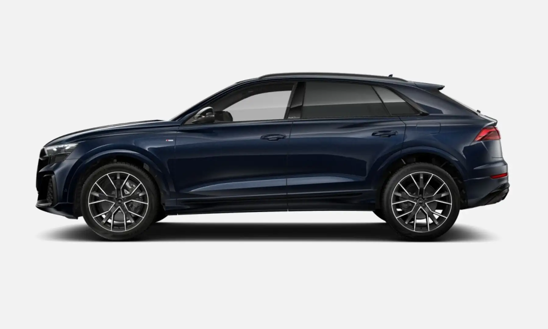 Audi Q8 55 TFSIe Black line quattro tiptronic Azul - 2
