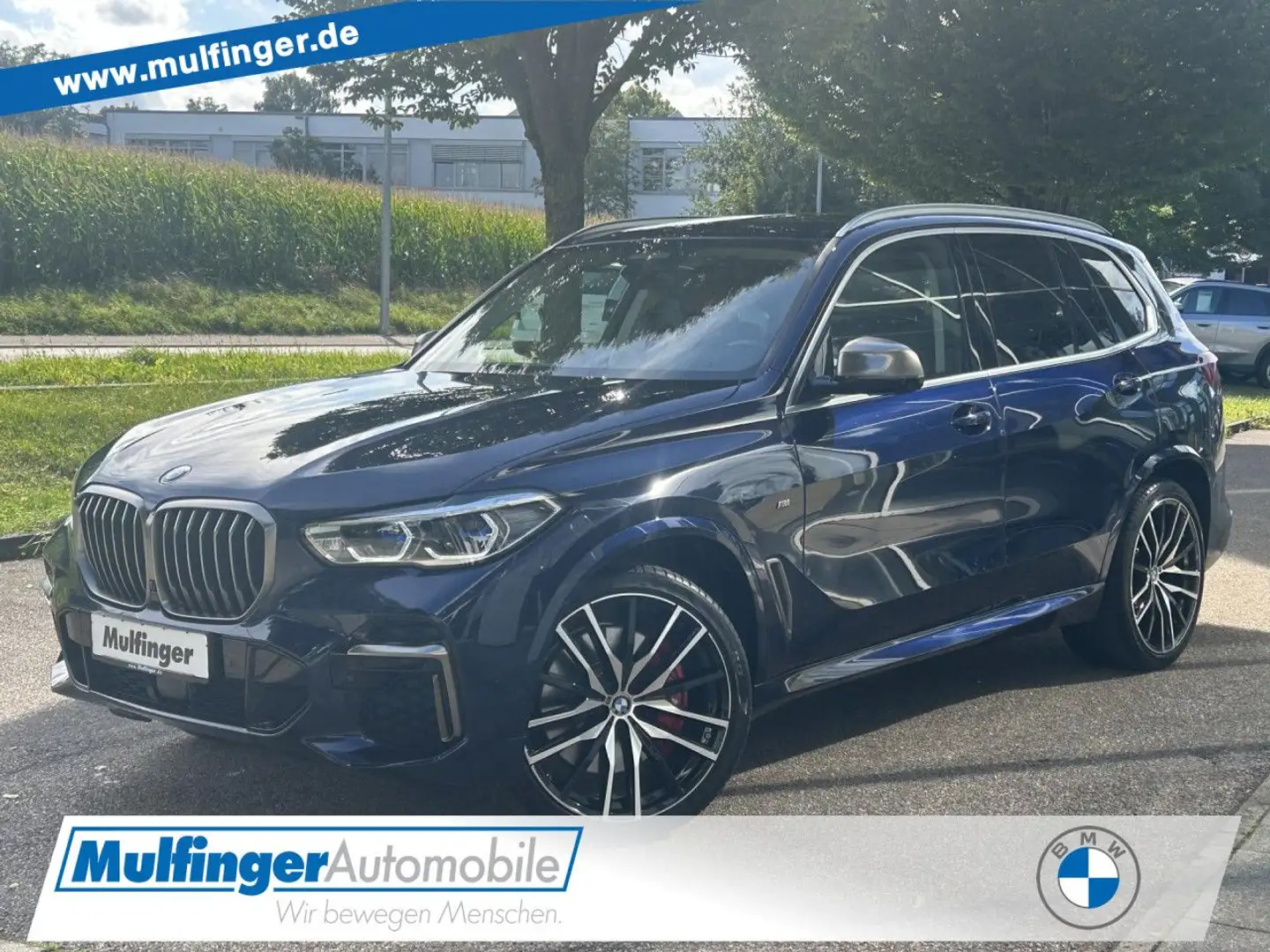 BMW X5 M 50i AHK Standh.Pano AHK 22" NP 134.450.- HUD Bleu - 1