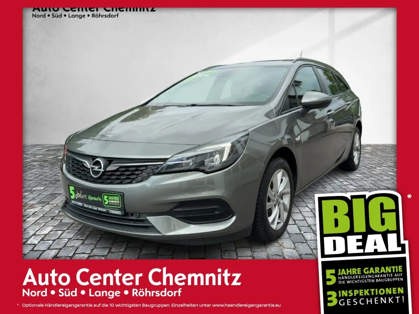 Opel Astra K ST 1.2  Edition LED/KlimaA/PDC/Kamera/LM Grau - 1
