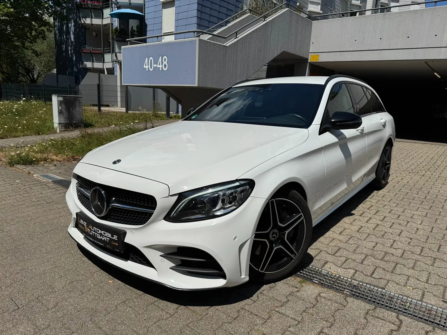 Mercedes-Benz C 300 C 300 T d AMG Night Edition Multibeam 1Hand Weiß - 1