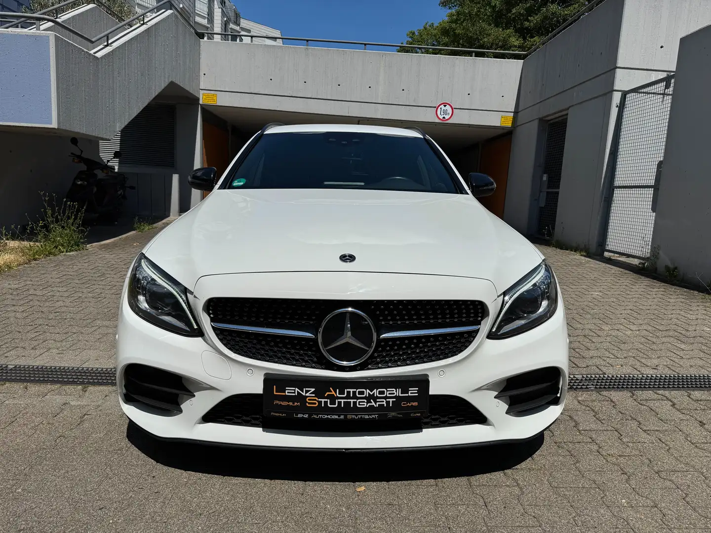 Mercedes-Benz C 300 C 300 T d AMG Night Edition Multibeam 1Hand Weiß - 2