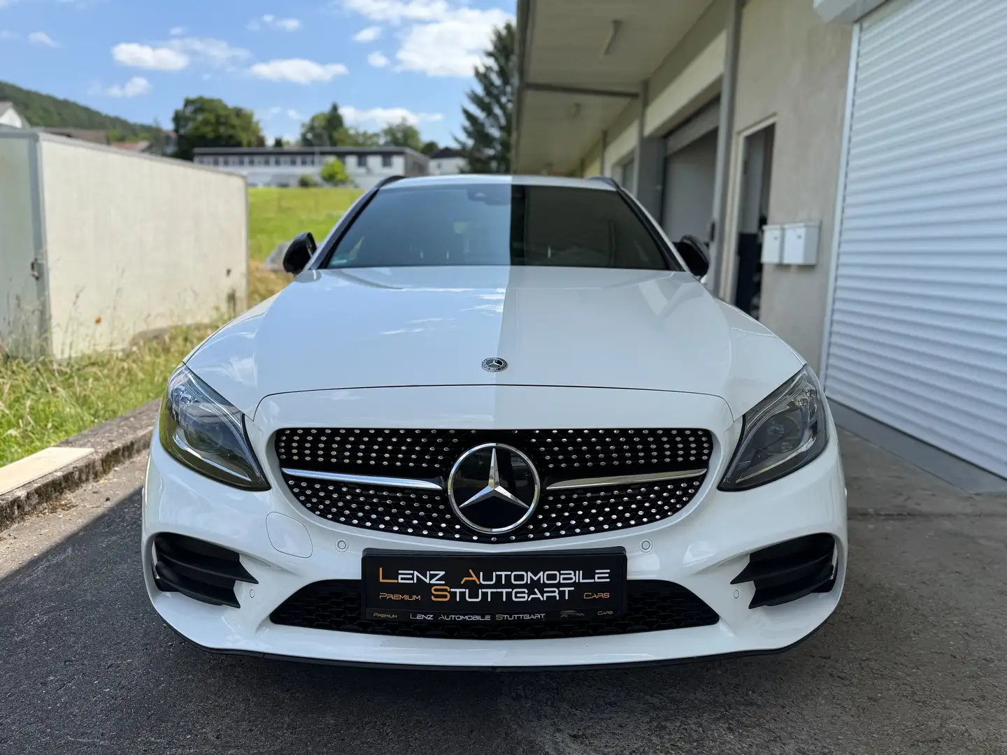 Mercedes-Benz C 300 C 300 T d AMG Night Edition Multibeam 1Hand Weiß - 1
