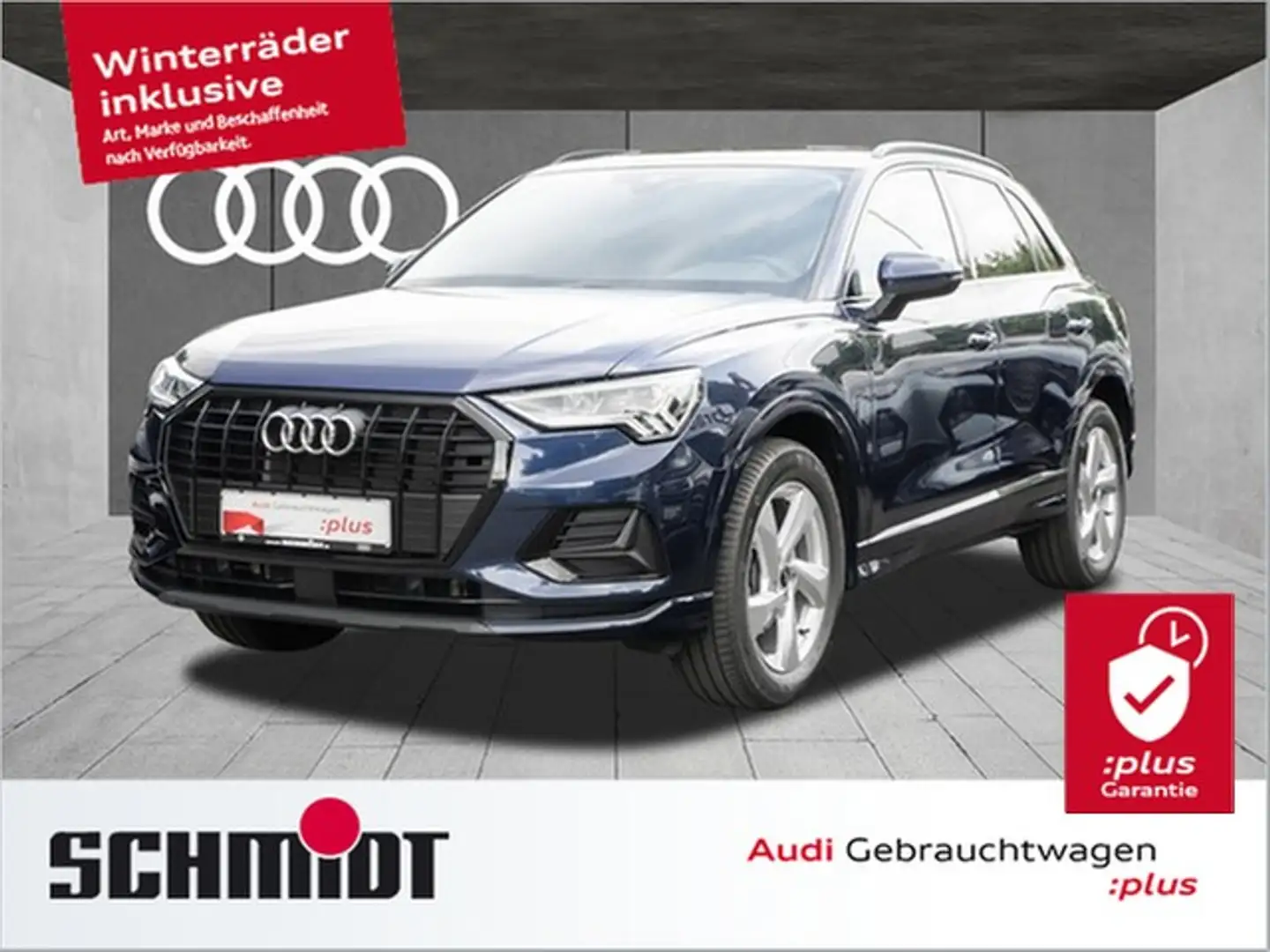 Audi Q3 35 TFSI Advanced LED ACC Sports. Navi+ AHK e-He... Bleu - 1