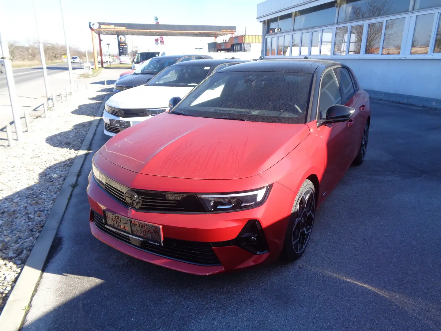 Opel Astra 1,2 Turbo GS Line Aut. Rouge - 1