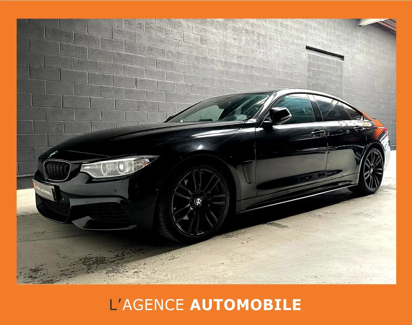 BMW 428 Gran Coupé - GARANTIE 12 à 48 mois Noir - 1