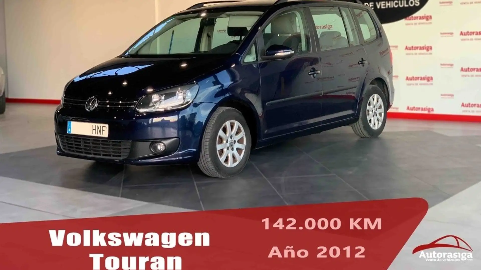 Volkswagen Touran 1.6TDI Edition 105 Azul - 1