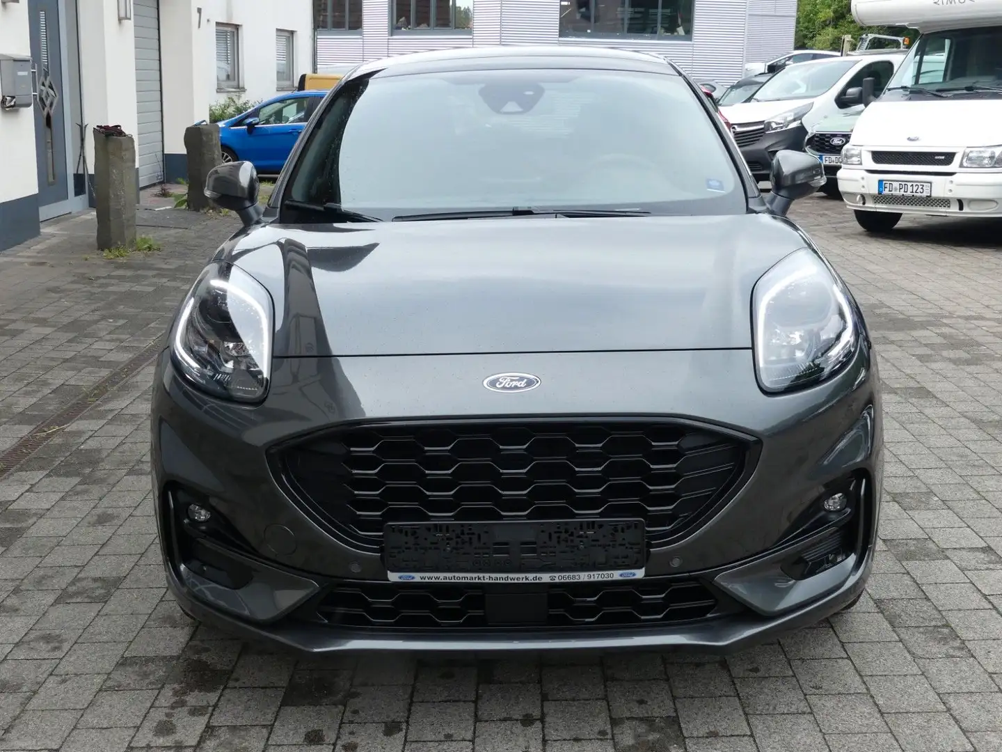 Ford Puma Hybrid ST-Line X*Panorama*AHK*ACC* Gris - 2