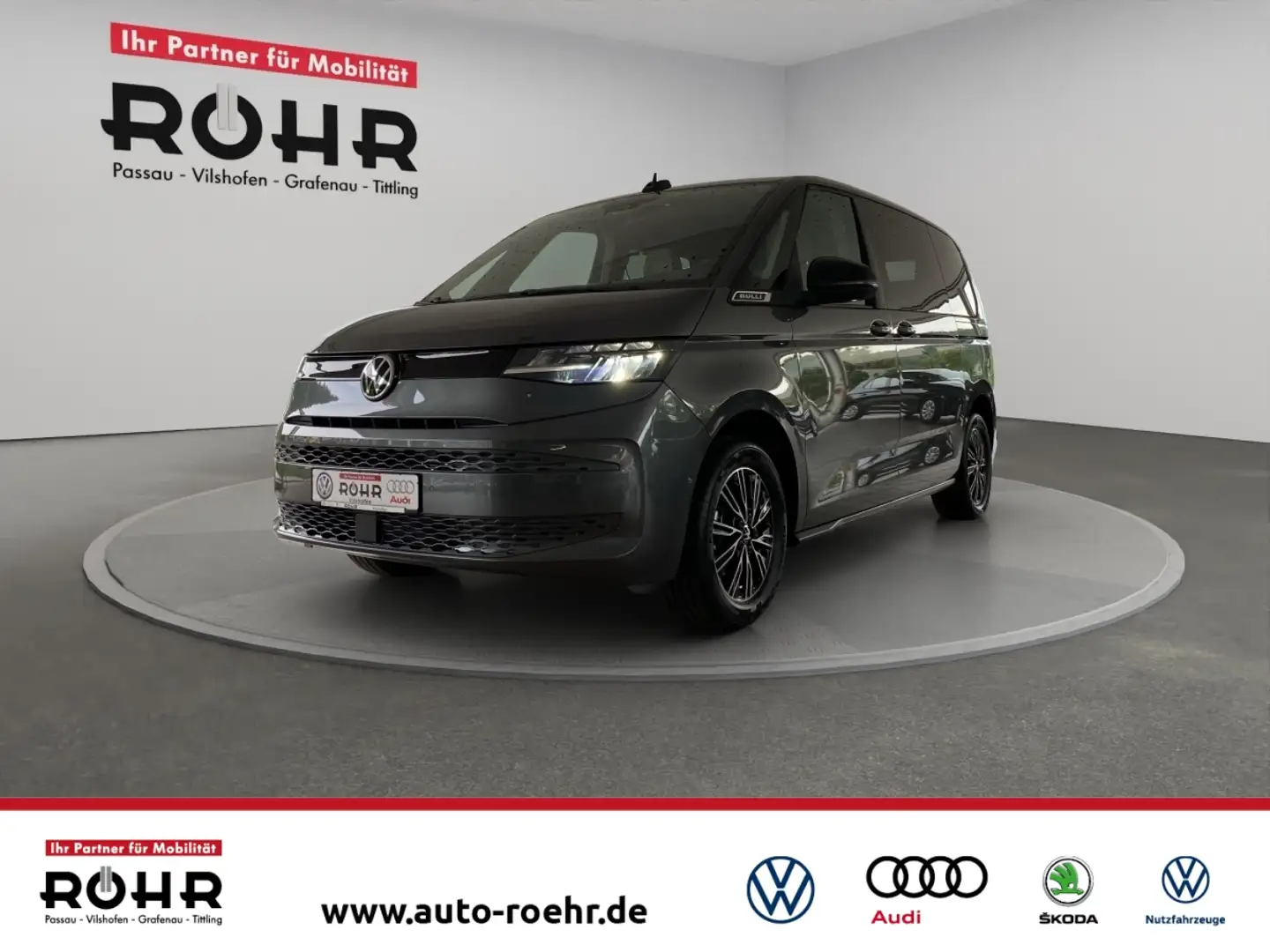 Volkswagen T7 Multivan (AHK.SHZ.PDC.GRA.LED.SH) 2.0 TDI DSG Gris - 1