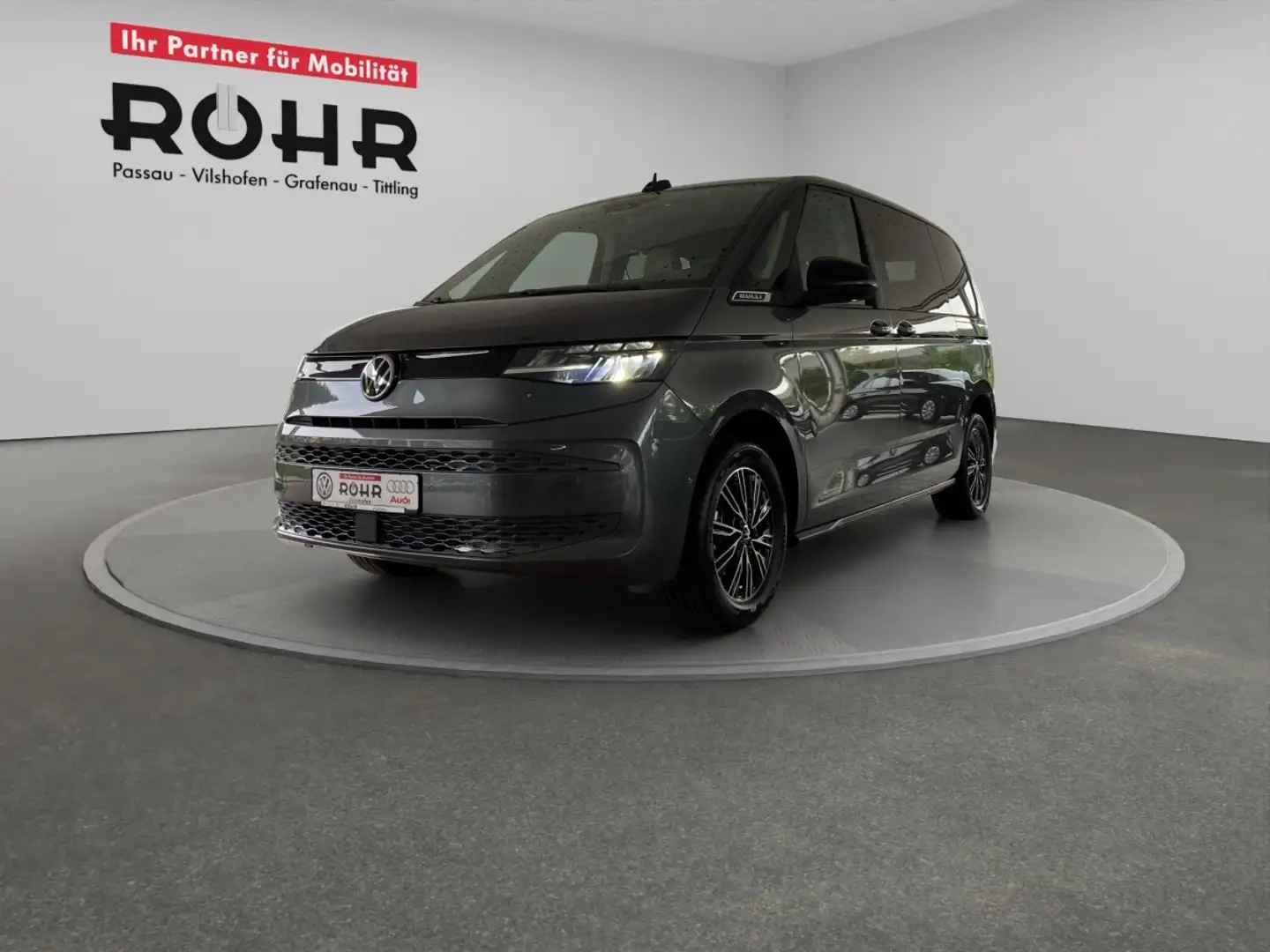 Volkswagen T7 Multivan (AHK.SHZ.PDC.GRA.LED.SH) 2.0 TDI DSG Gris - 2