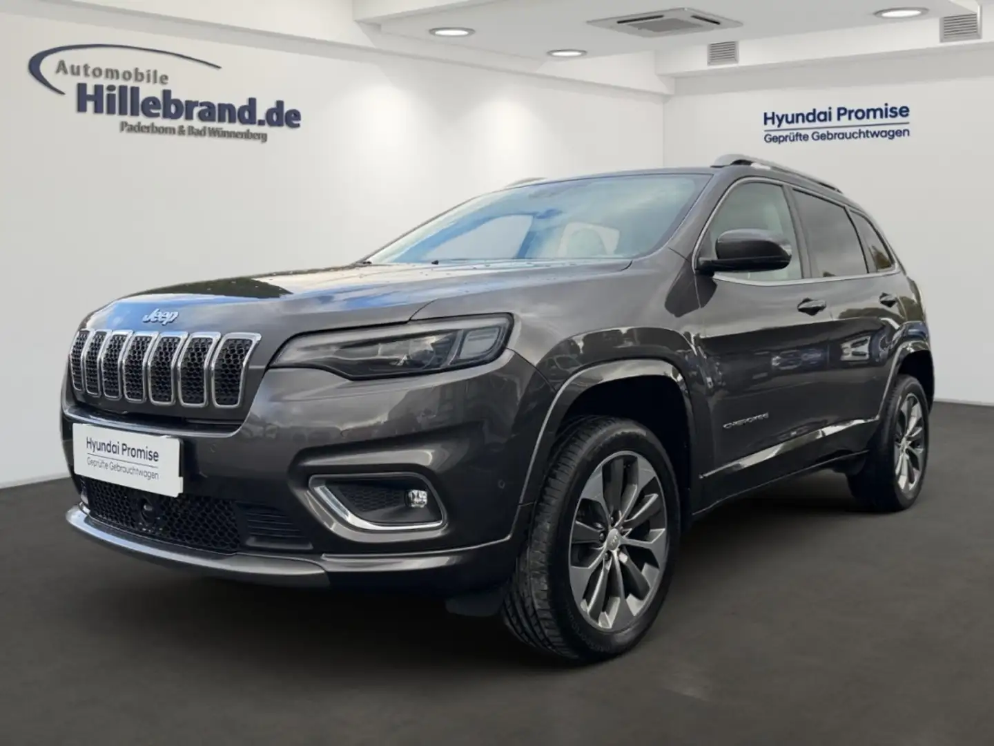 Jeep Cherokee Overland 4WD Park-Assistent+Schiebedach Gris - 1
