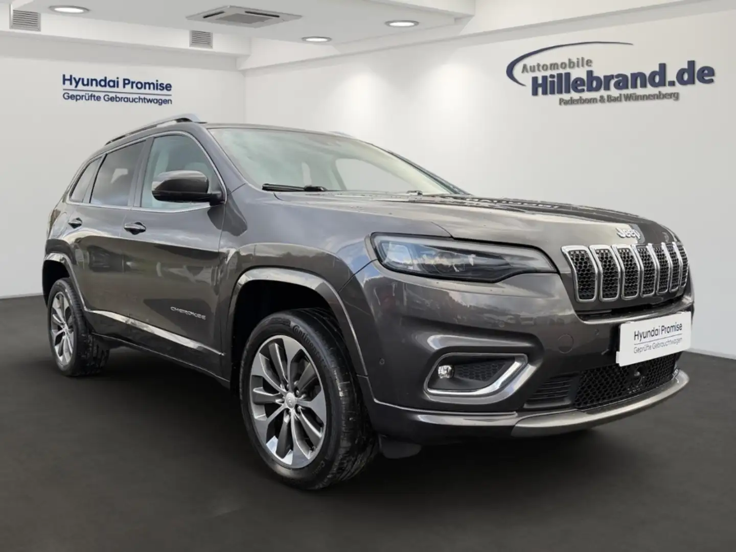 Jeep Cherokee Overland 4WD Park-Assistent+Schiebedach Gris - 2