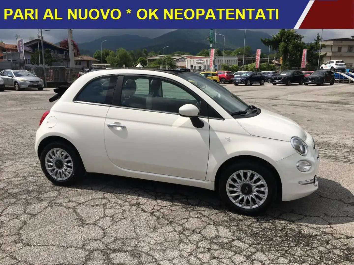 Fiat 500C 1.0 Hybrid Dolcevita CABRIO 2024 * ACCESSORIATA Bianco - 2