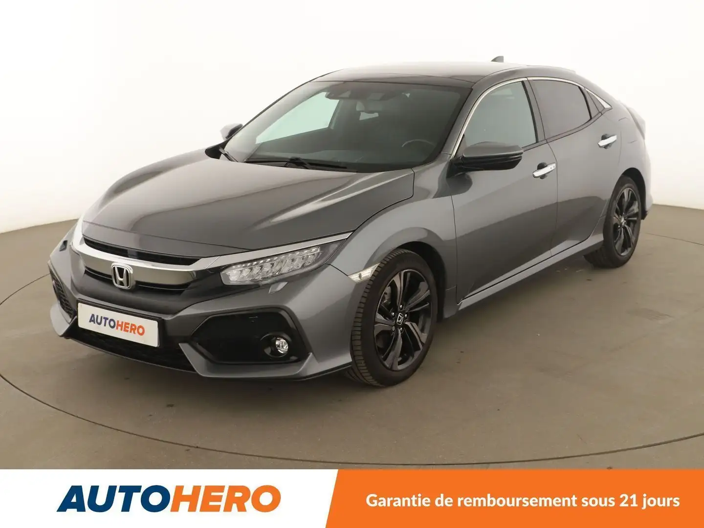 Honda Civic 1.5 i-VTEC Prestige CVT Gris - 1
