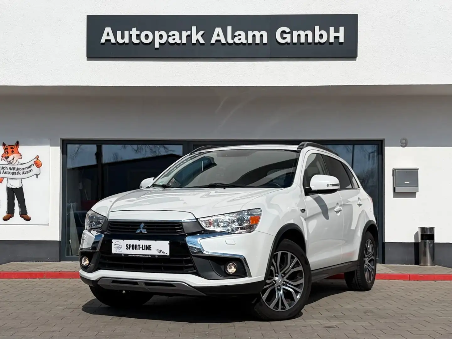 Mitsubishi ASX Diamant Edition+ 4WD Aut.Klima Alu!!!! Weiß - 1