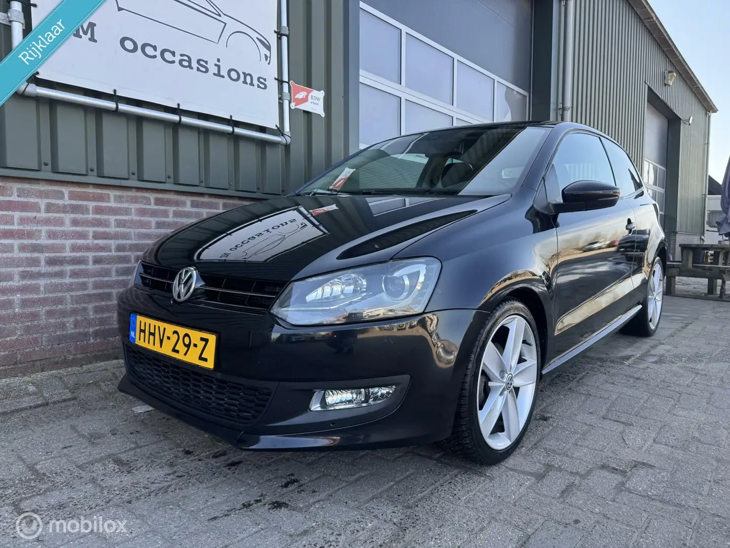 Volkswagen Polo 1.2 TSI Highline|Xenon|Stoel vw|Clima|PDC|APK nieu Negro - 2