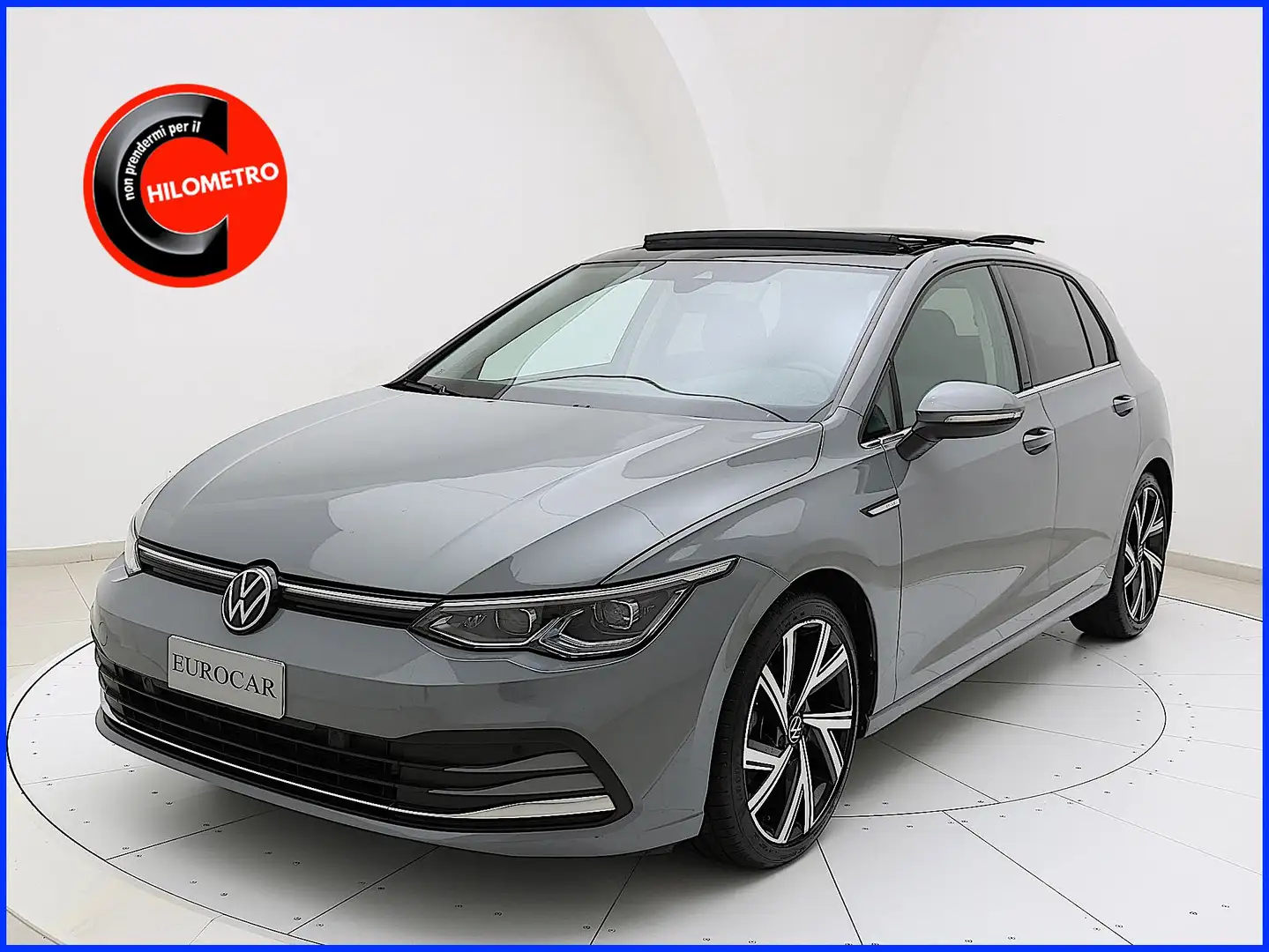 Volkswagen Golf 2.0 TDI 150CV DSG Style✔️TETTO APRIBILE✔️ Gris - 1
