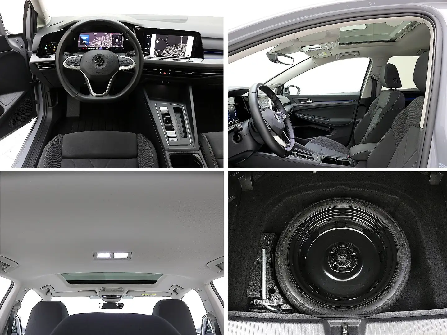 Volkswagen Golf 2.0 TDI 150CV DSG Style✔️TETTO APRIBILE✔️ Gris - 2