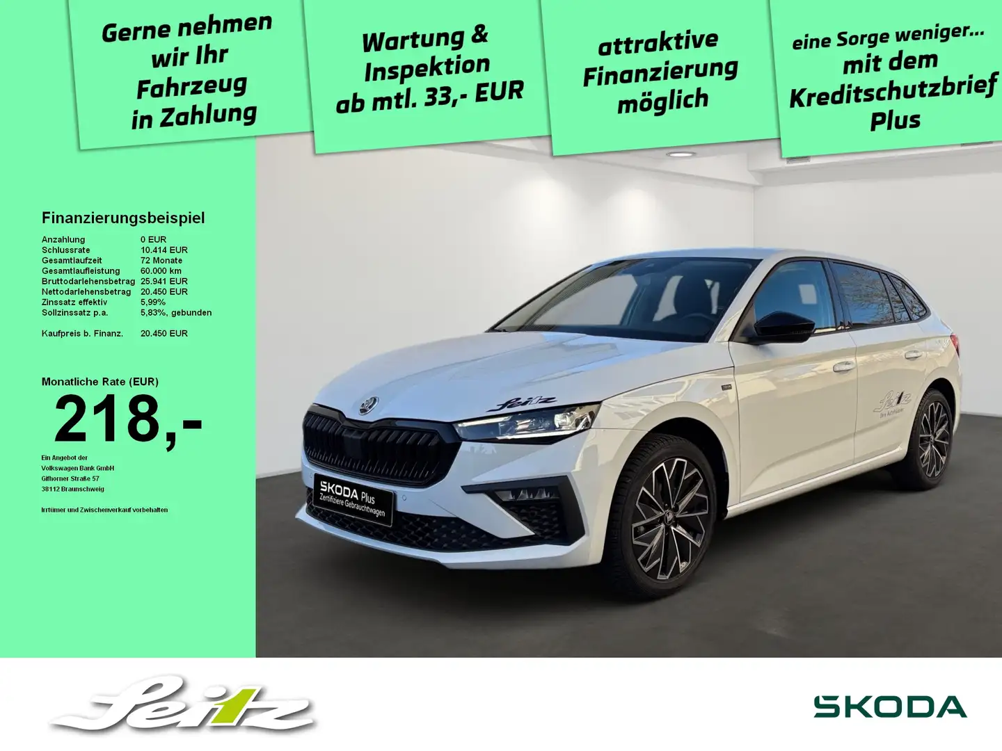 Skoda Scala 1.0 TSI Selection *MATRIX*KAMERA*SITZH* Wit - 1