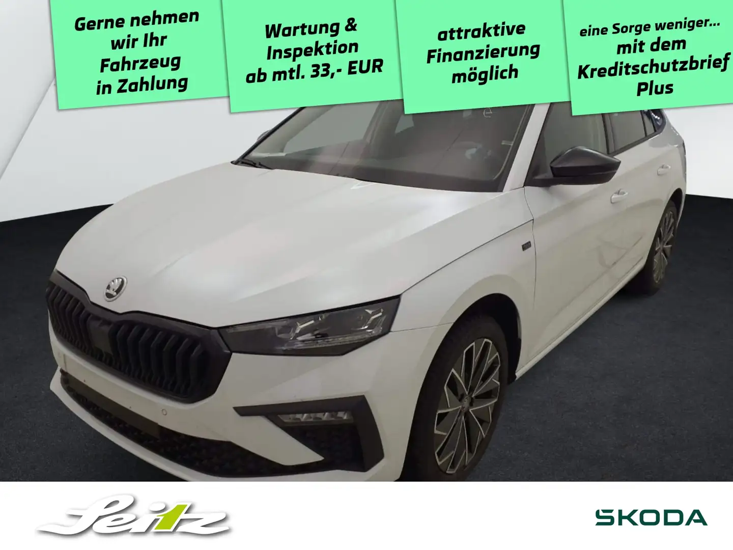 Skoda Scala 1.0 TSI Selection *MATRIX*KAMERA*SITZH* Blanc - 1