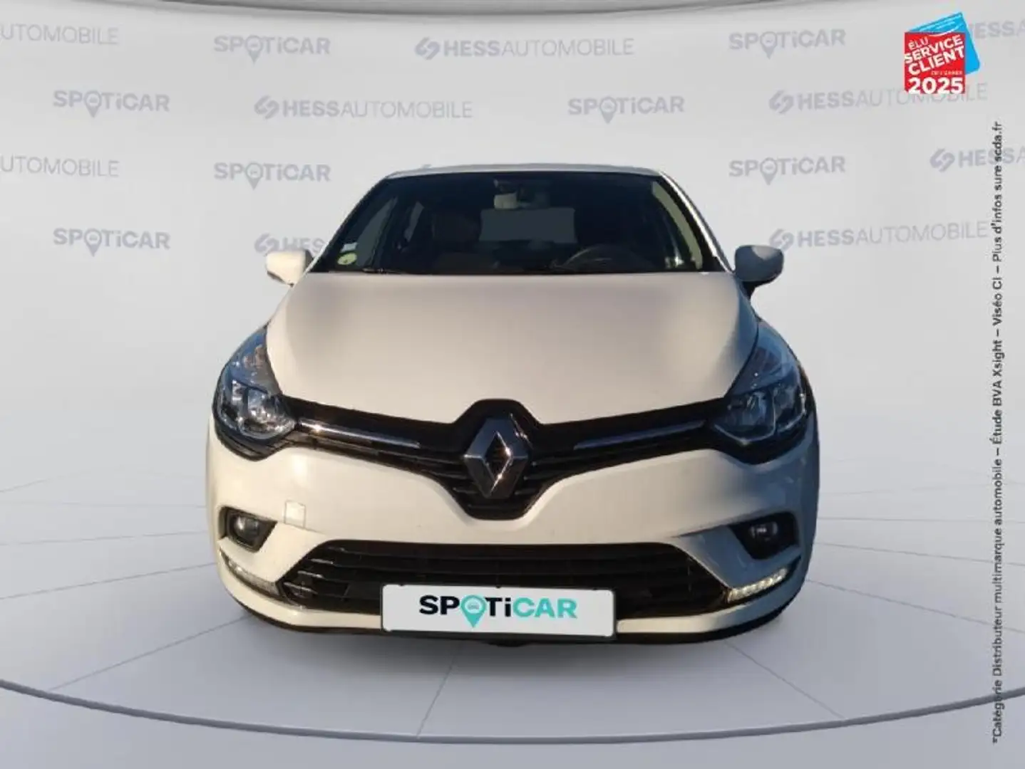 Renault Clio 1.5 dCi 90ch energy Air MédiaNav E6C GPS Blanc - 2