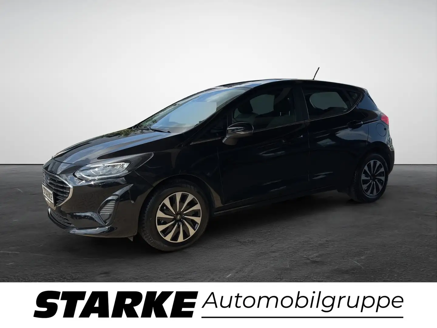Ford Fiesta 1.0 EcoBoost M-Hybrid Titanium Zwart - 2