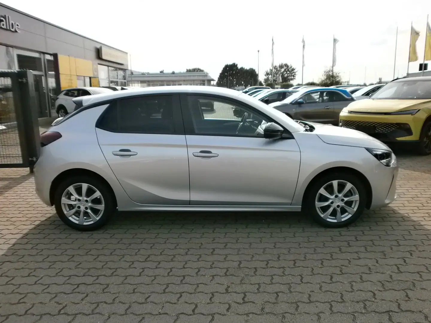 Opel Corsa F Edition SHZ LHZ Kamera Piepser Navi Silber - 2