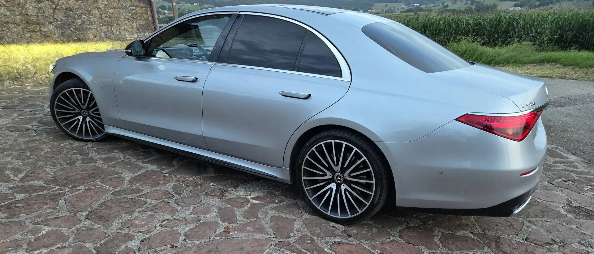 Mercedes-Benz S 350 S 350 d AMG Line - Digital Light - Burmester - Mantnimiento oficial MB Plateado - 2