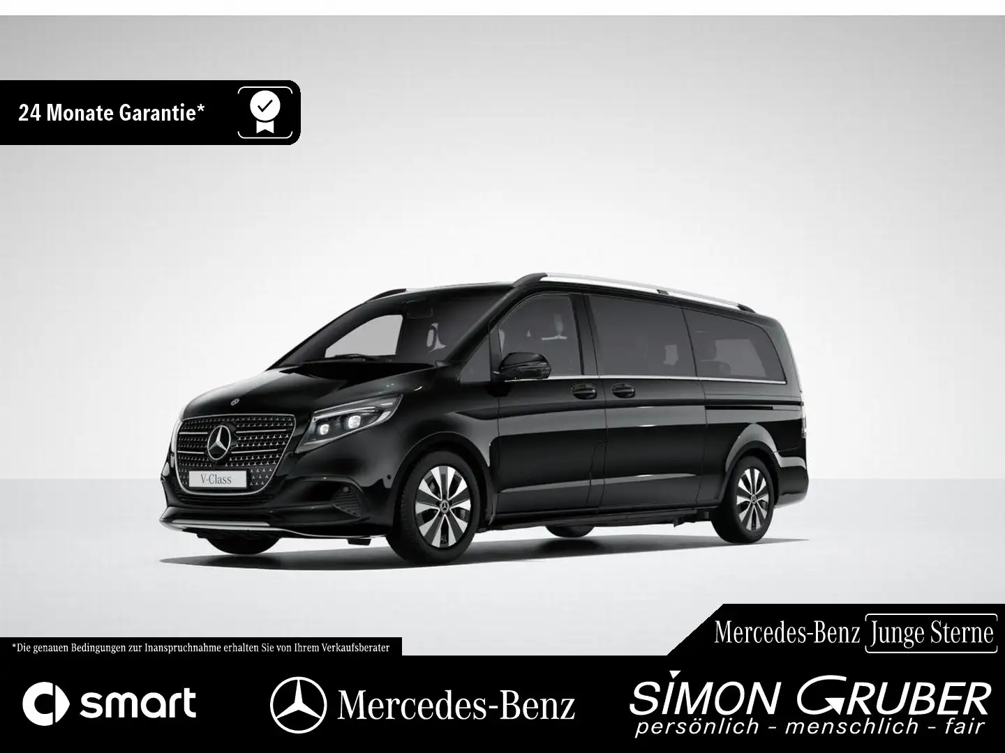 Mercedes-Benz V 300 d 4M Extra Lang Avantgarde Standhzg 8Sitze Schwarz - 1