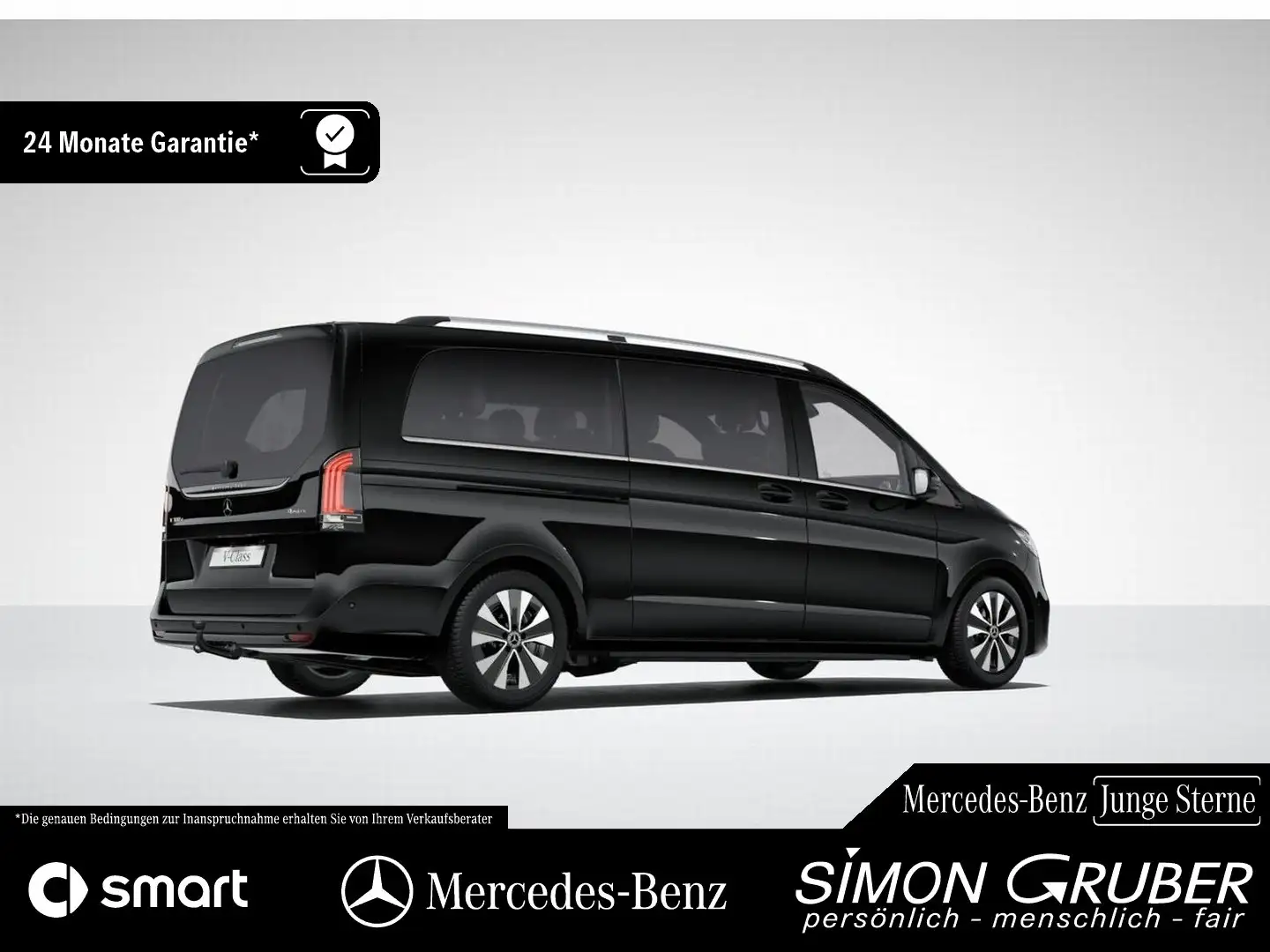 Mercedes-Benz V 300 d 4M Extra Lang Avantgarde Standhzg 8Sitze Schwarz - 2