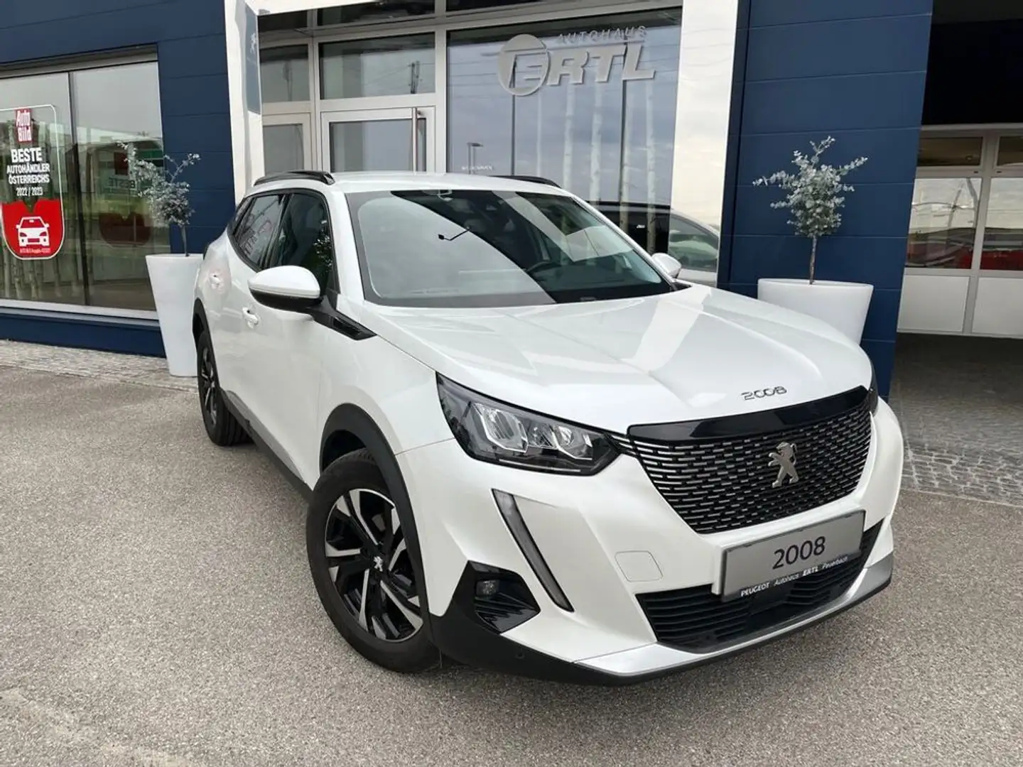 Peugeot 2008 Allure BDH100 Keyless Navi Sitzheizung Weiß - 1