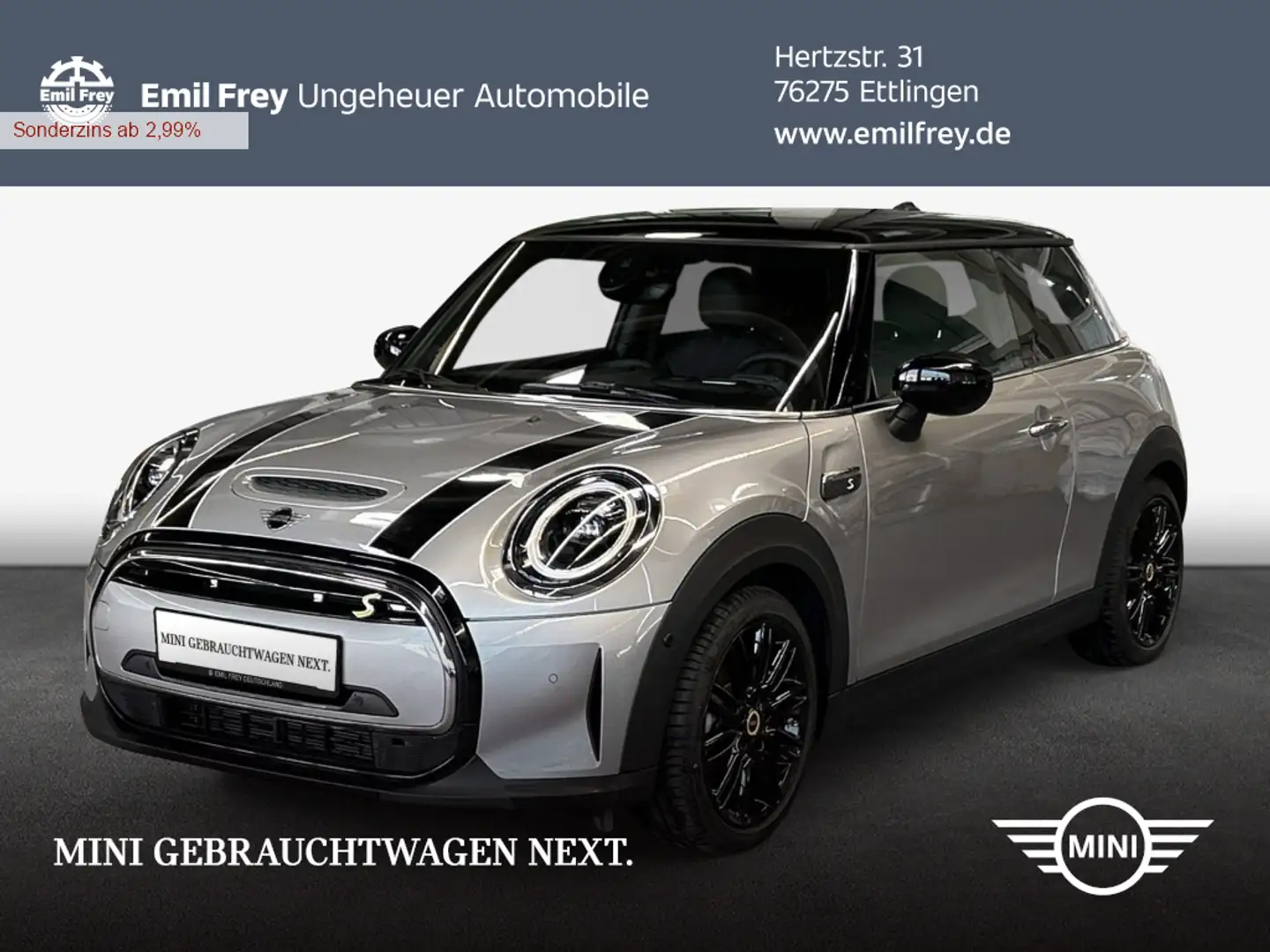 MINI Cooper SE Cooper SE MINI Yours Trim Navi Head-Up Harman Kard Silber - 1
