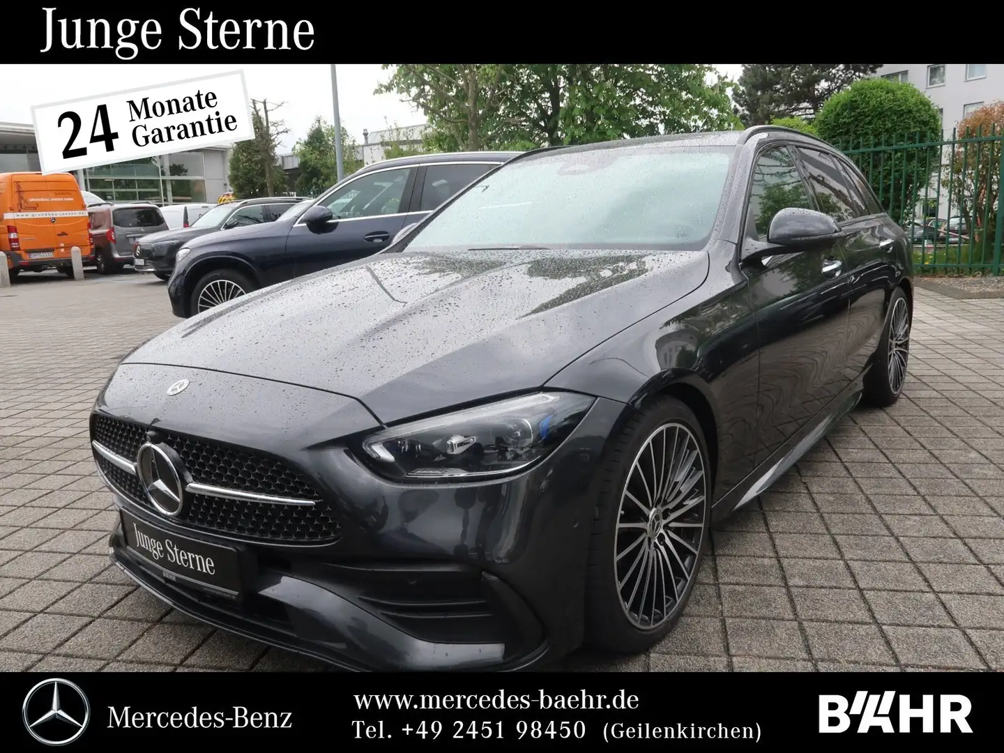 Mercedes-Benz C 220 C 220 d 4M T AMG+Night/MBUX-Navi/LED/360°/LMR19" Grau - 1