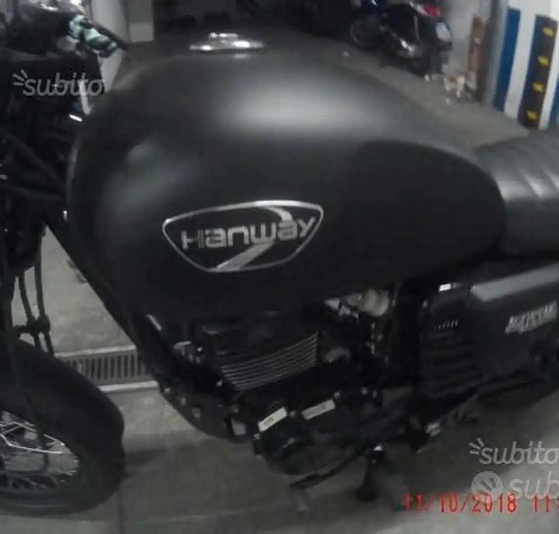 Hanway Raw 125 Cafe racer. Nero - 2