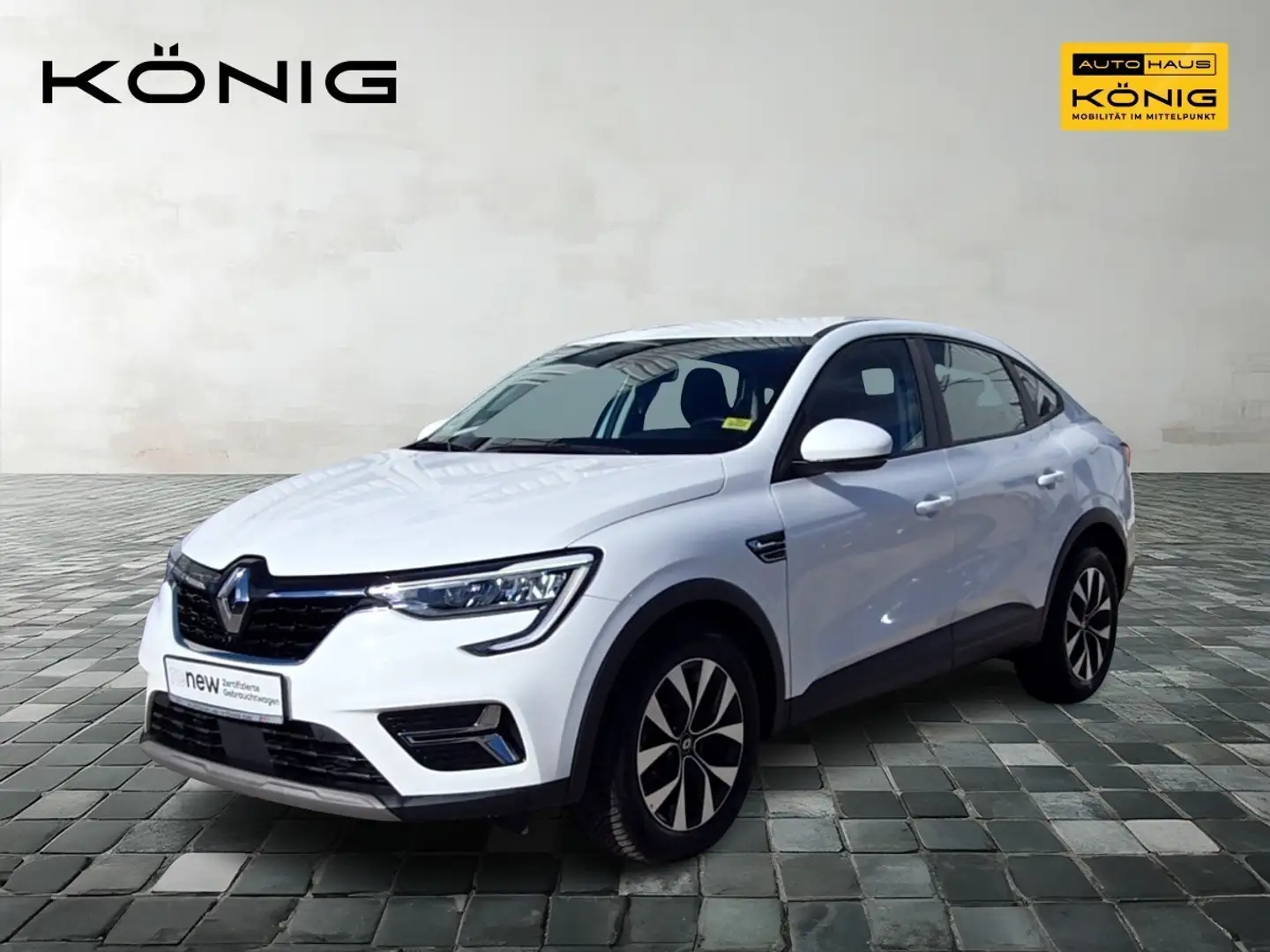 Renault Arkana EQUILIBRE TCe 140 EDC PDC Kamera Carplay Weiß - 1
